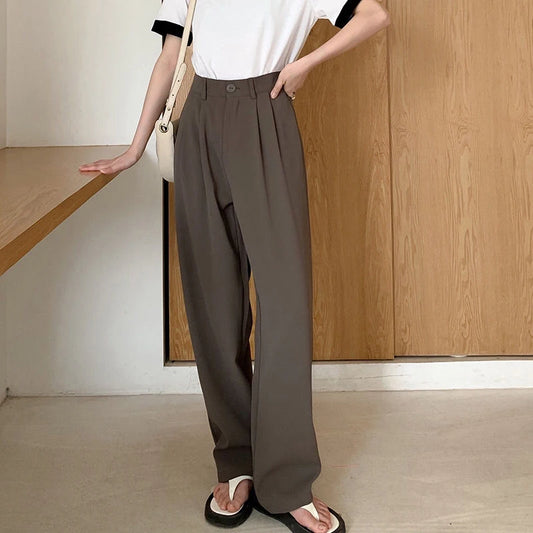 Straight Office pants for women